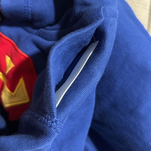 Hanna Andersson Justice League Superman Hoodie Size 10 - Picture 10 of 10